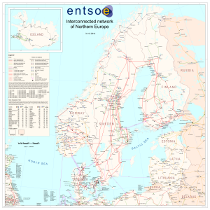Norra Europa Nätkarta